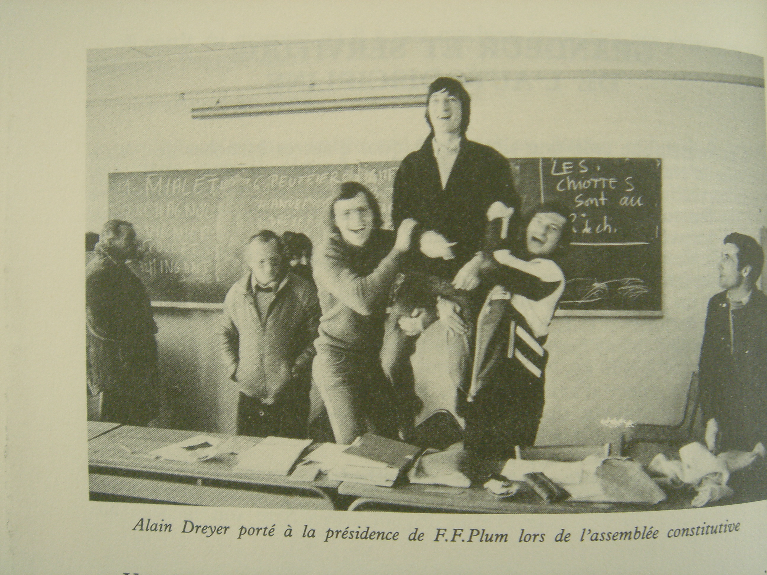 Élection d'Alain DREYER en 1981