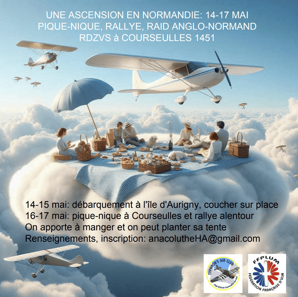 Visuel de l’événement Ascension ULM de Courseulles