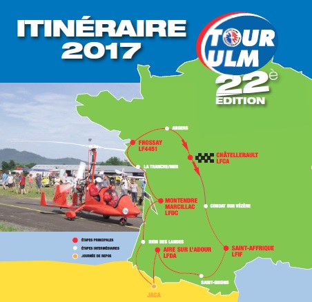 Le blog du Tour ULM 2017