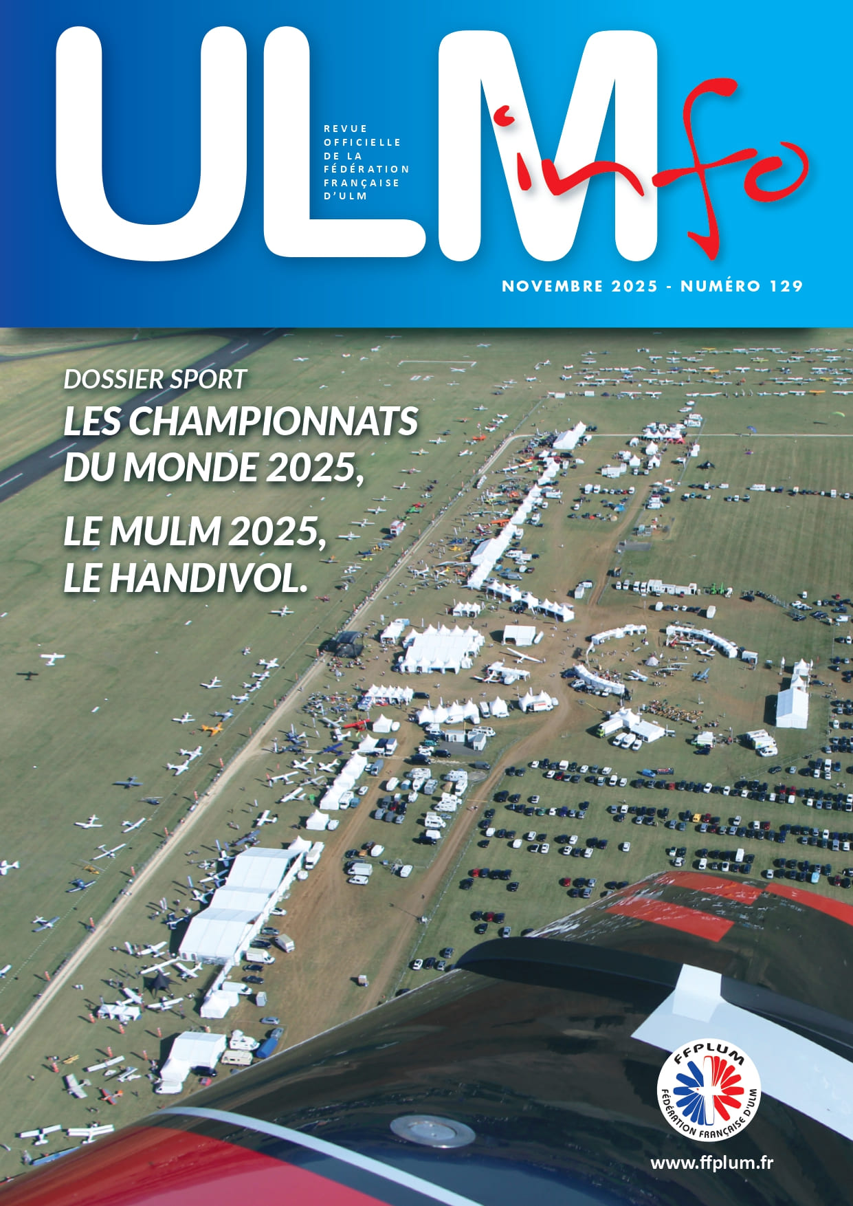 Couverture magazine ULM Info n°128