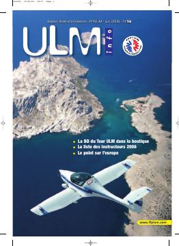 Couverture d’ULM Info n° 56