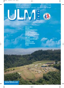 Couverture d’ULM Info n° 65