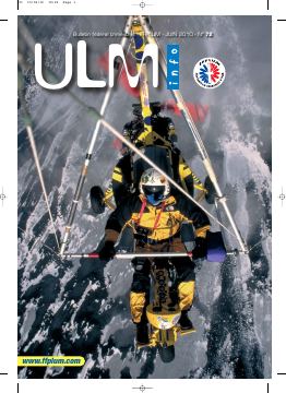 Couverture d’ULM Info n° 72