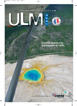 Couverture d’ULM Info n° 80